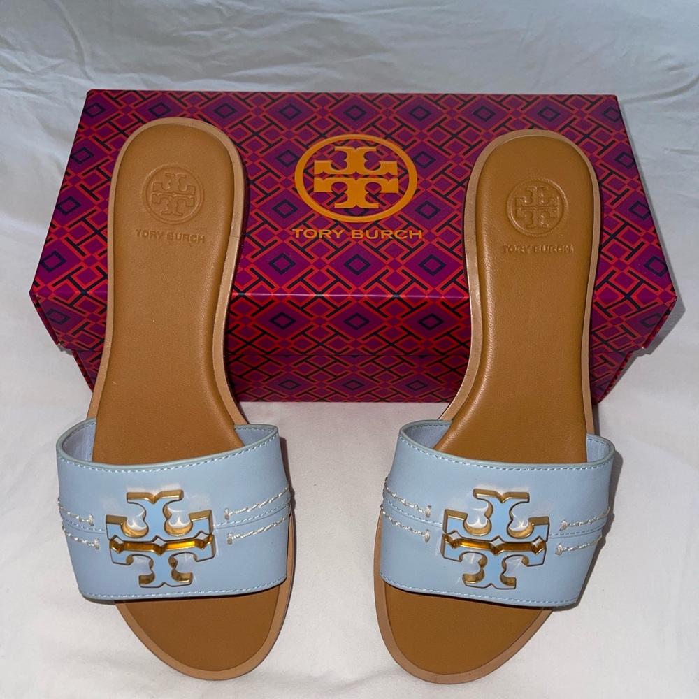 TORY BURCH - 
EVERLY SLIDE - CALF LEATHER/CALF
LEATHER
4400121549